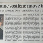 Articolo della Gazzetta di Mantova del 4 giugno 2015 dedicato alla presentazione del Premio Marketing 2016