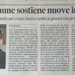 Articolo della Gazzetta di Mantova del 4 giugno 2015 dedicato alla presentazione del Premio Marketing 2016