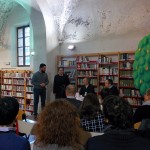 Il vicesindaco Roberto Gozzi, Stefano Barca, Gianluca Lisi e Stefano Alberini durante la presentazione